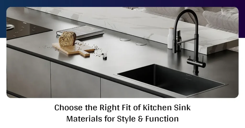Choose the Right Fit of Kitchen Sink Materials for Style & Function