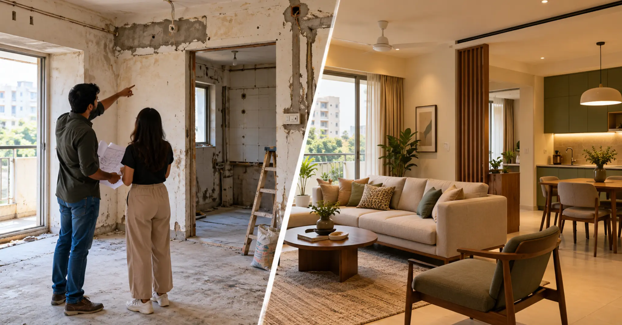Old Flat Renovation in Pune: What to Check Before Starting Interiors